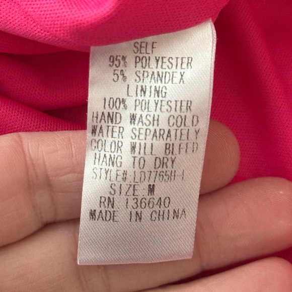 Latiste by Amy Fit & Flare Dress – Hot Pink – Size Medium - Picture 9 of 9
